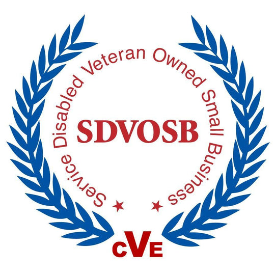 We Are Service Disabled Veteran Owned Small Business Certified!
